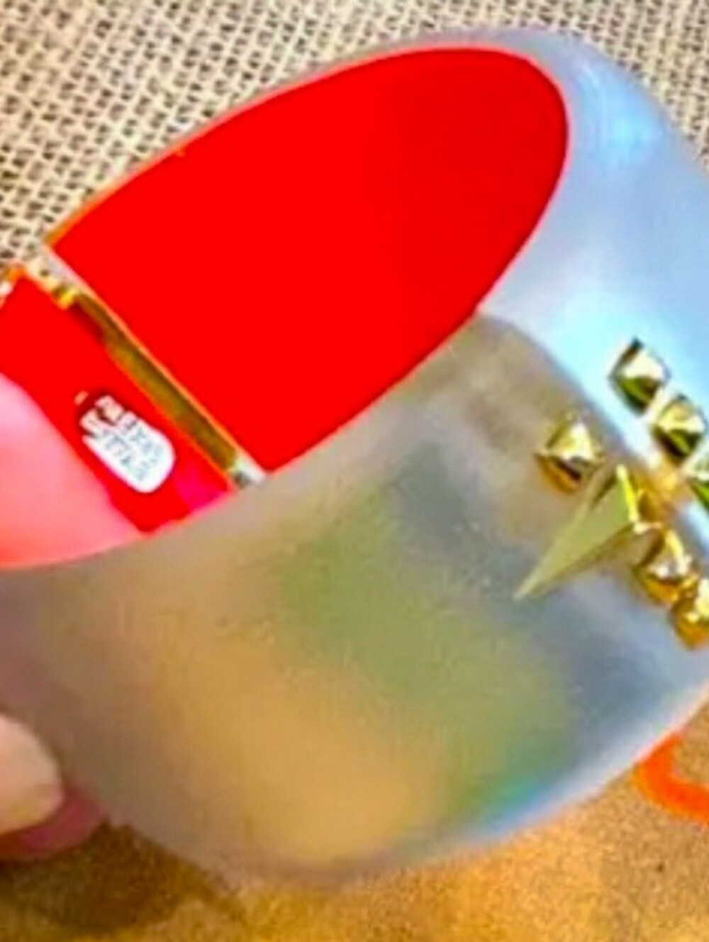 Alexis Bittar Rose Gold and Bright Orange LUCITE Cuff! NWOT! PERFECT FOR SPRING!